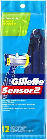 Gillette Sensor 2 Pivot Disposable Razors - 12 ct - 2 pk in Kuwait