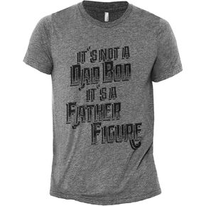 Thread Tank It's A Father Figure Men's Modern Fit Fun Casual T-Shirt Printed Graphic Tee in Kuwait