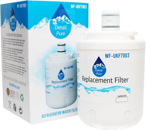 3-Pack Replacement for MZD2766GEQ Refrigerator Water Filter - Compatible with Maytag UKF7003 Fridge Water Filter Cartridge in Saudi Arabia