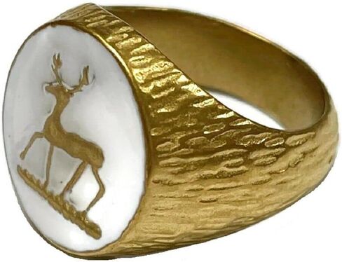 Jamie STAG Ring Stainless Steel Prop Outlander Pinkie in Saudi Arabia