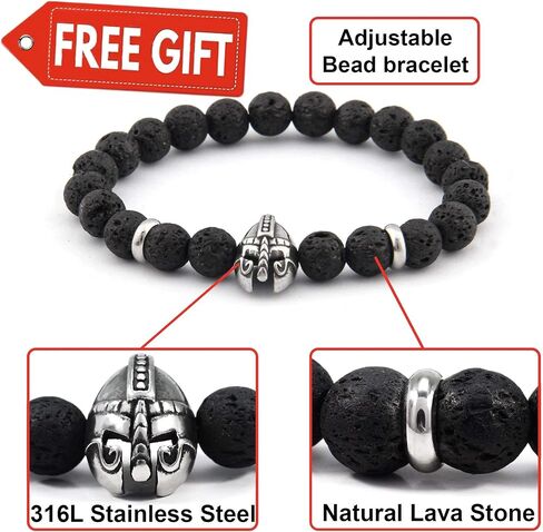 BAVIPOWER Viking Wolf Fenrir Head Pendant Stainless Steel Keel Chain Nordic Necklace Powerful Pagan Jewelry for Men Women Nordic Talisman Amulet Protection in Saudi Arabia