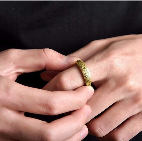 JewelBeauty Astronomical Sphere Ball Ring Women Mens Foldable Cosmic Finger Ring Couple Jewelry Best Gift for Lover (Silver, 5.5) in Saudi Arabia