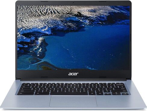 2022 Acer 14" FHD IPS Chromebook, Intel Celeron Processor Up to 2.55 GHz, 4GB Ram, 64GB SSD, Ultra-Fast 6th Gen WiFi Speed, Chrome OS(Renewed) (Dale Silver) in Kuwait