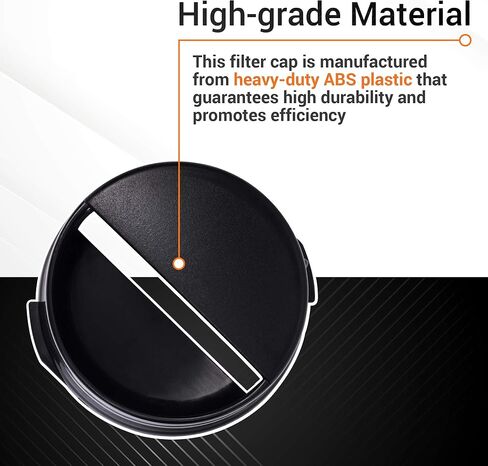 2260518B 2260502B قطعة غيار غطاء فلتر مياه الثلاجة من BlueStars - مناسب تمامًا لمرشحات Whirlpool وKenmore - يستبدل WP2260518B WP2260518BVP PS11739970 in Kuwait