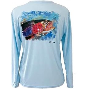 BeAFish Performance Fishing Shirt, Sun Protection and Moisture Wicking Technology, UPF 25 in Saudi Arabia