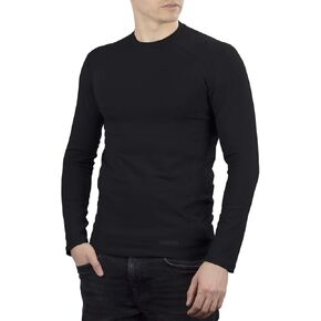 281Z Mens Military Stretch Cotton Long Sleeve T-Shirt - Tactical Hiking Outdoor Undershirt - Punisher Combat Line in Kuwait