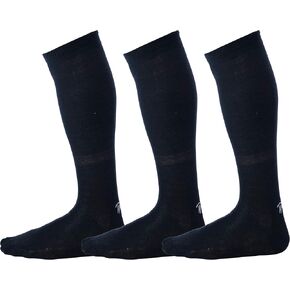 Pierre Henry Over the Calf Socks for Men | Formal Colors - All Solids | Design to Stay Up 12+ Hrs | Sizes 7-11 and 12-16