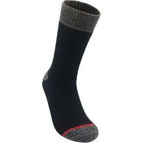 Avalanche Men's Thermal Crew Socks, Soft Lined Thermal Crew Socks For Men 1-Pack