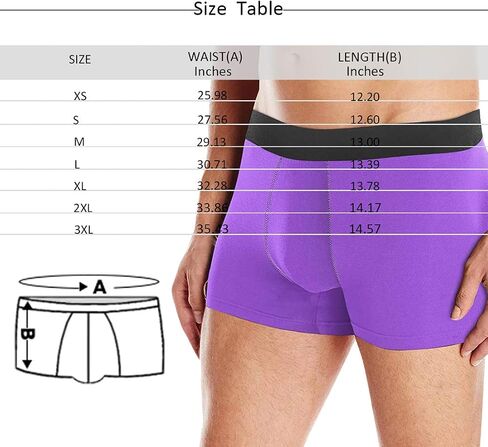 Custom Text Boxers Property of Custom Name 3 Red Hearts Navy Personalized Briefs Underwear for Men in Kuwait