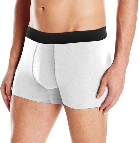 Custom Text Boxers Property of Custom Name 3 Red Hearts Navy Personalized Briefs Underwear for Men in Kuwait