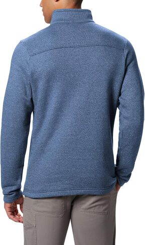 Columbia Men's Great Hart Mountain III Half Zip, Bluestone Heather, Large in Saudi Arabia