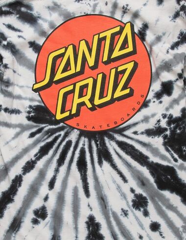 Santa Cruz Men's Classic Dot L/S Shirts,X-Large,Twist Black in Saudi Arabia