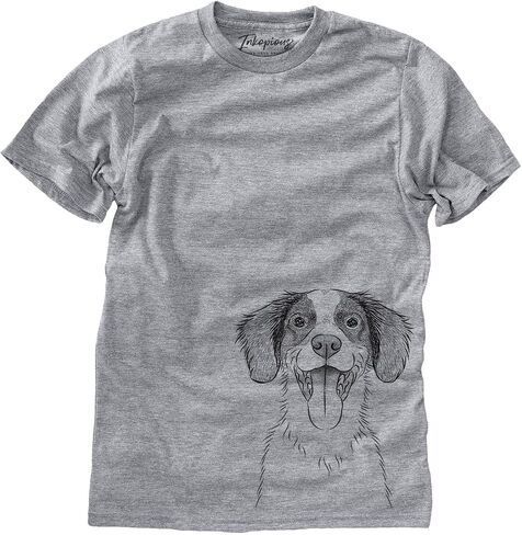 Bare Birdie The Brittany Dog Triblend T-Shirt in Kuwait