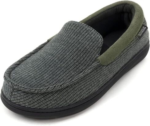 ULTRAIDEAS Men's Carver Slippers Moc Loafer House Shoes Memory Foam in Kuwait