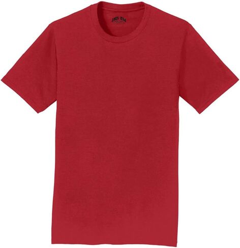 Joe's USA Mens 4.5oz Soft Cotton Lightweight T-Shirts in Sizes S-6XL in Saudi Arabia