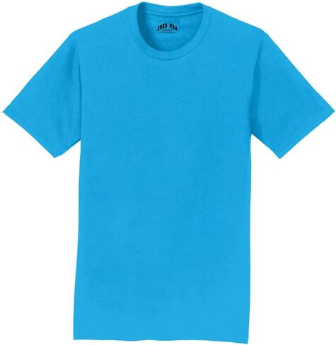 Joe's USA Mens 4.5oz Soft Cotton Lightweight T-Shirts in Sizes S-6XL in Saudi Arabia