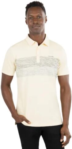 بولو جولف رجالي من TravisMathew بخطوط رملية ملحية - Heather Sunlight XXL in Saudi Arabia