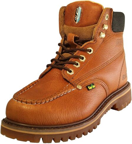 Cactus Men's 6" Leather Moc Toe Boot in Kuwait