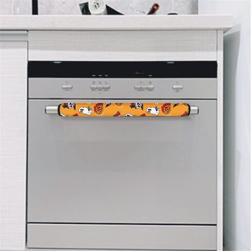 2 PCS Christmas Decor Snowman Refrigerator Door Handle Covers Kitchen Appliance Decor Handles Anti-Skid Anti-Static Protector Fridge, Dishwasher Oven Keep Off Fingerprints,Food Stains in Saudi Arabia