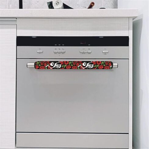 2 PCS Christmas Decor Snowman Refrigerator Door Handle Covers Kitchen Appliance Decor Handles Anti-Skid Anti-Static Protector Fridge, Dishwasher Oven Keep Off Fingerprints,Food Stains in Saudi Arabia