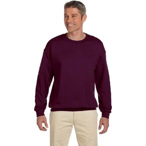 Gildan Men's Heavyweight Waistband Sweatshirt, Maroon, XL in Saudi Arabia