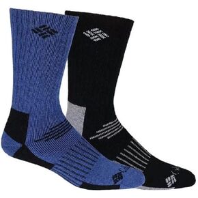Columbia Men's Acrylic Wool 2-Pair Crew Socks, 10-13 US in Saudi Arabia