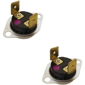 (2 Pack) EXP53-1182 Electric Dryer Thermal Fuse for Maytag, Admiral, Norge Replaces WP53-1182, 53-1182, AP6009642, PS11742810 in Kuwait