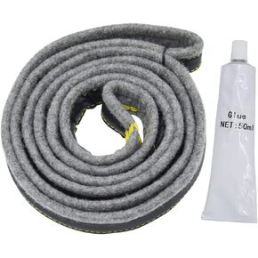 DC97-07618A Dryer Drum Gasket Felt Seal Replacement by BAY Direct for Samsung Dryers Compatible Part Number: AP4453798 PS4218879 PD00025731 3998155 in Kuwait