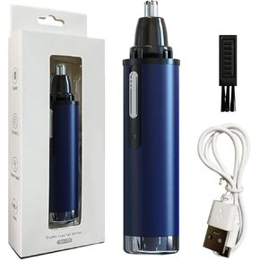 Ear and Nose Hair Trimmer 2022 Professional USB Rechargeable Nose Trimmer for Men and Women Ear Eyebrow Facial Hair Trimmer ,Blades for Easy Cleansing in Saudi Arabia