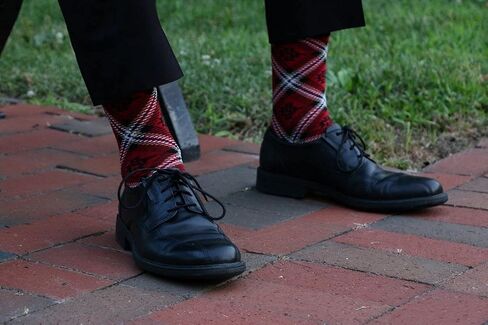 San Diego State University Tartan Socks in Kuwait