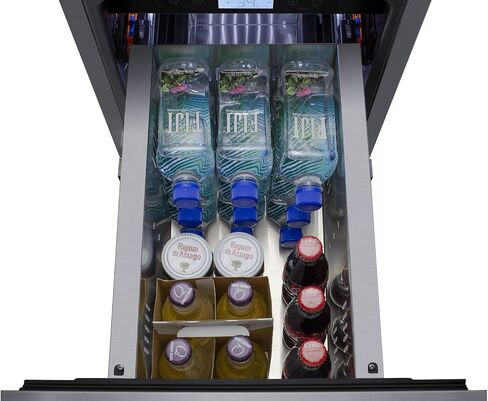 Summit Appliance ADRD15 15" Wide 2-Drawer All-Refrigerator, ADA Compliant, Panel-ready Drawer Fronts, Interior Lighting, Digital Display, Digital thermostat, No-frost Operation, 2.8 cu.ft Capacity in Saudi Arabia