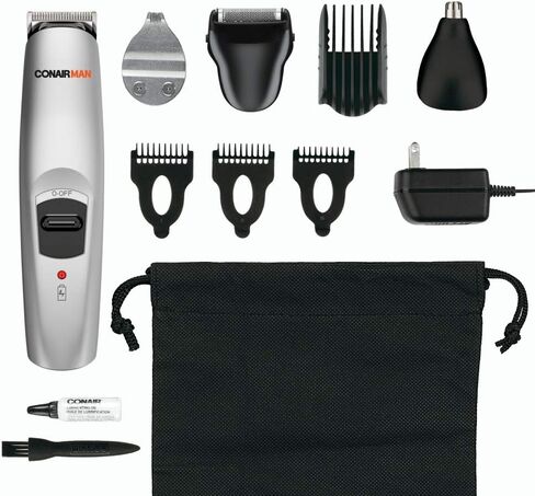 Conair 13-Piece Rechargeable All-In-One Beard & Mustache Trimmer Grooming System in Saudi Arabia