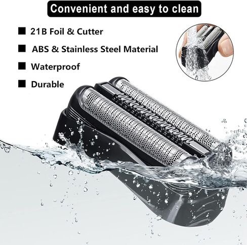 21B Shaver Replacement Head,Compatible with Braun Series 3 Replacement Head,Suitable for 301S, 310S, 320S, 3010S, 3020S, 3050cc,3090CC and Other Models. in Saudi Arabia