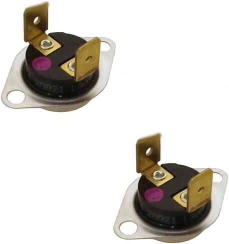 (2 Pack) EXP53-1182 Electric Dryer Thermal Fuse for Maytag, Admiral, Norge Replaces WP53-1182, 53-1182, AP6009642, PS11742810 in Kuwait