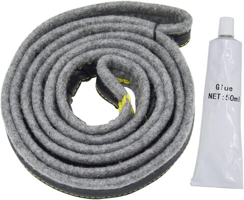 DC97-07618A Dryer Drum Gasket Felt Seal Replacement by BAY Direct for Samsung Dryers Compatible Part Number: AP4453798 PS4218879 PD00025731 3998155 in Kuwait