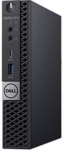 Dell OptiPlex 7070 Desktop Computer - Intel Core i7-9700T - 16GB RAM - 256GB SSD - Micro PC (Renewed) in Saudi Arabia
