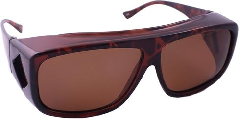 Overalls Sunglasses with Polarized Tortoise and Brown Lens in Saudi Arabia