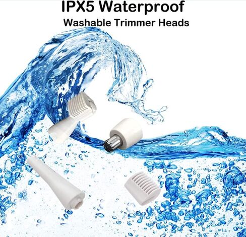 ماكينة تشذيب الحواجب الكهربائية 2 في 1 لتشذيب الحواجب وتشذيب الحواجب وشعر الأنف وجهاز إزالة الشعر وتوفير الطاقة ومريح in Kuwait