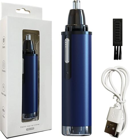 Ear and Nose Hair Trimmer 2022 Professional USB Rechargeable Nose Trimmer for Men and Women Ear Eyebrow Facial Hair Trimmer ,Blades for Easy Cleansing in Saudi Arabia