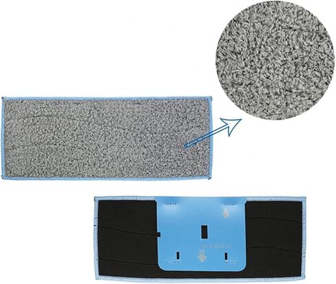 YANGPING HONGHUAER 6 Pack Washable Wet Mopping Pads Replacement Compatible Fit for IRobot Braava Jet M6 (Color : 6 Dry) in Kuwait