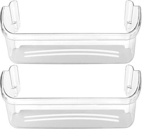 242126602 Refrigerator Door Bin Replacement Part for Elec.trolux and Frigi.daire Refrigerator Door Shelf 4547407 AP6278233 PS12364199 EAP12364199 (2 Pack) in Saudi Arabia