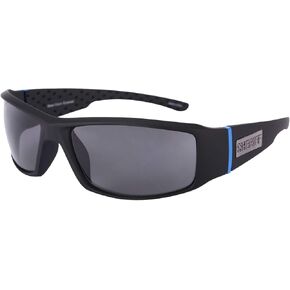 Police/Sheriff TAC Polarized Sport Wrap Thin Blue Line Sunglasses