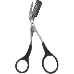 Satin Edge Eyebrow Scissor with Comb, 0.28 Ounce in Saudi Arabia
