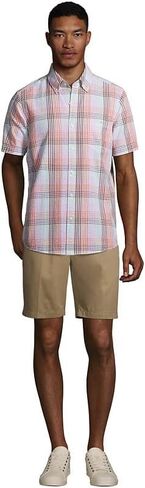 Lands' End Men's Traditional Fit 9" No Iron Chino Shorts in Saudi Arabia