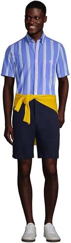 Lands' End Men's Traditional Fit 9" No Iron Chino Shorts in Saudi Arabia
