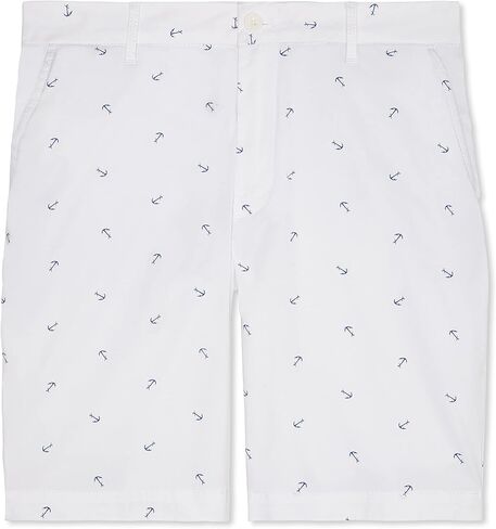 IZOD Men's Big and Tall Saltwater Stretch 9.5" Chino Printed Shorts in Saudi Arabia