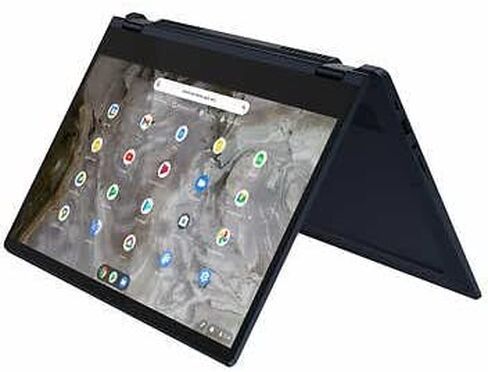 2022 Newest Lenovo Flex 5i 13.3" FHD Touchscreen 2-in-1 Chromebook Laptop, Intel Dual Core i3-1115G4 (Upto 4.1GHz,Beats i5-1030G7), 8GB RAM, 128GB PCIe SSD, UHD Graphics,Webcam,Chrome OS+MarxsolCables in Saudi Arabia