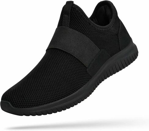 Troadlop Mens Running Tennis Shoes Knitted Breathable Walking Athletic Shoes Fashion Sneakers in Saudi Arabia