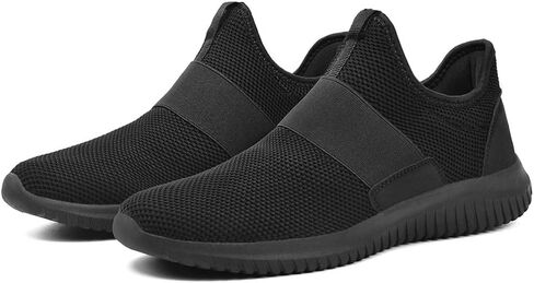 Troadlop Mens Running Tennis Shoes Knitted Breathable Walking Athletic Shoes Fashion Sneakers in Saudi Arabia