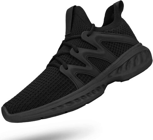 Pujcs Mens Slip on Walking Shoes Non Slip Breathable Lightweight Seakers Athletic Tennis Running Shoes for Gym Travel Jogging in Saudi Arabia